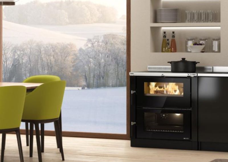 Italian wood cooker stove